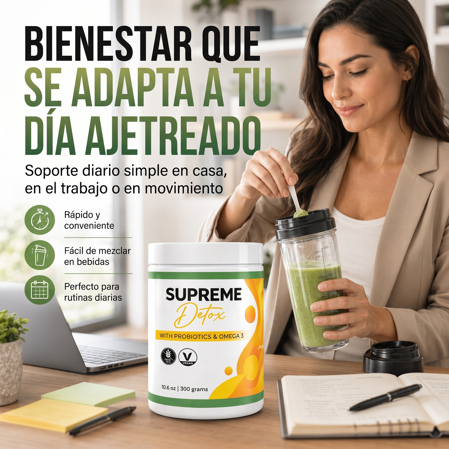Soralise Detox Piña — Fibra Diaria