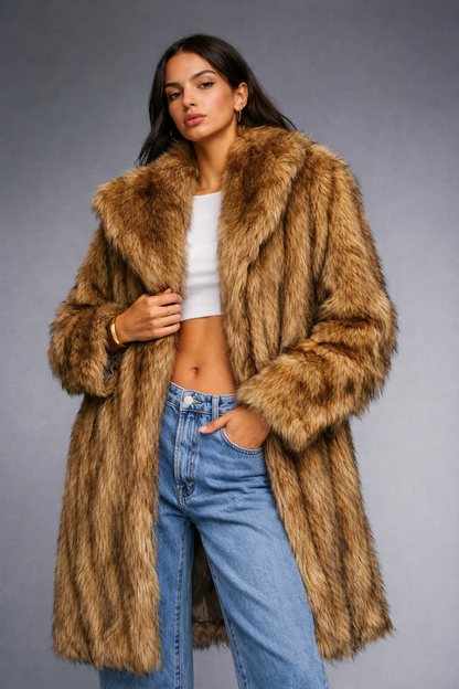 Amour™ Faux Fur Coat