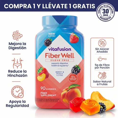 Gomitas de fibra