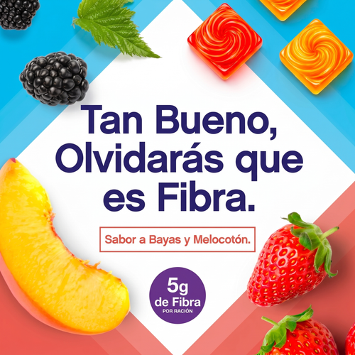 Gomitas de fibra