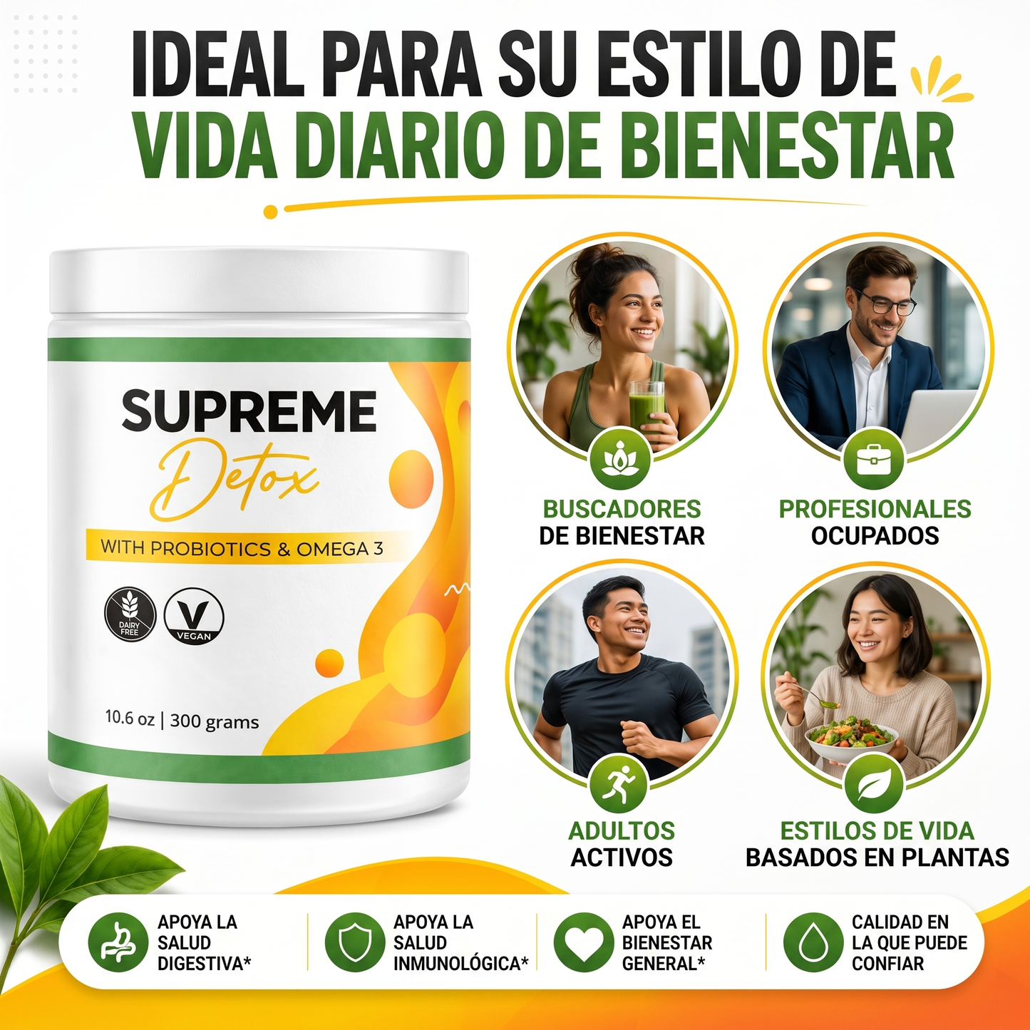 Soralise Detox Piña — Fibra Diaria