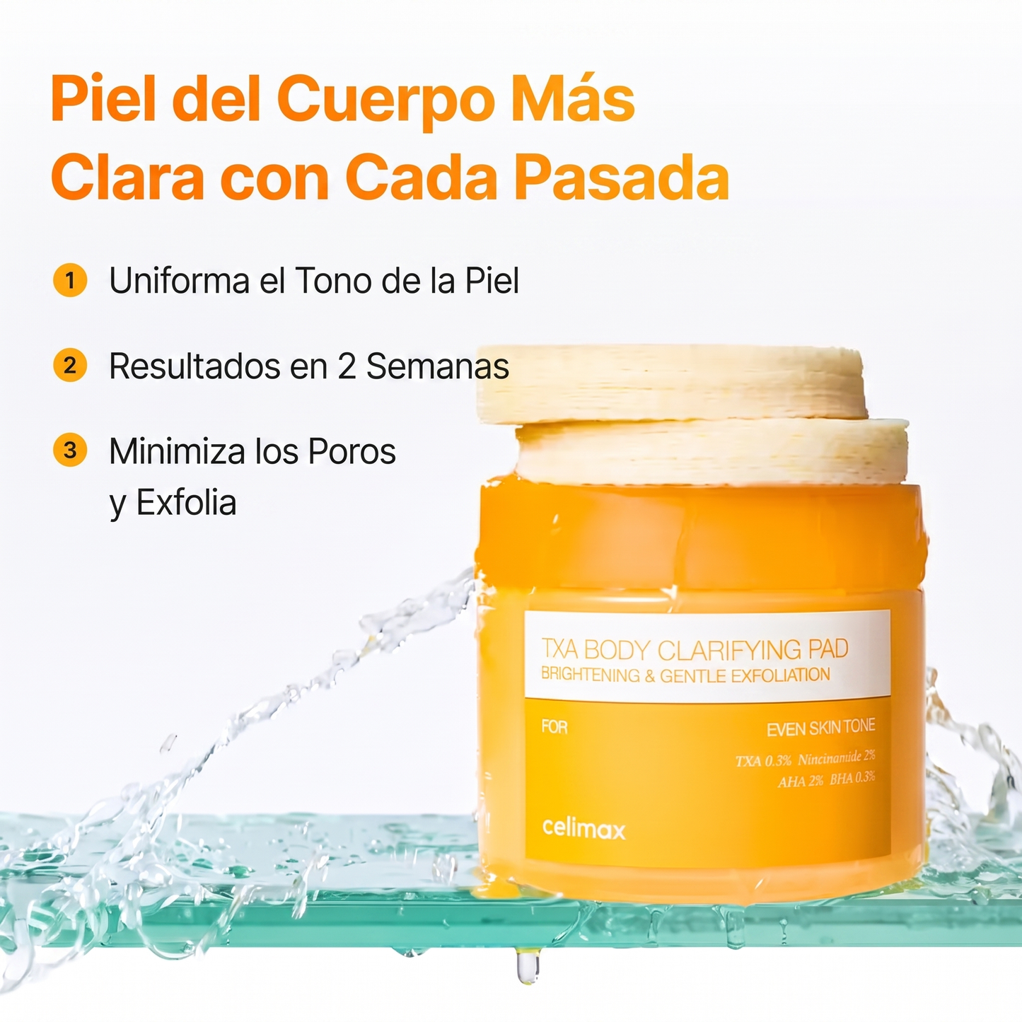 Soralise™ Pads con Ácido Tranexámico