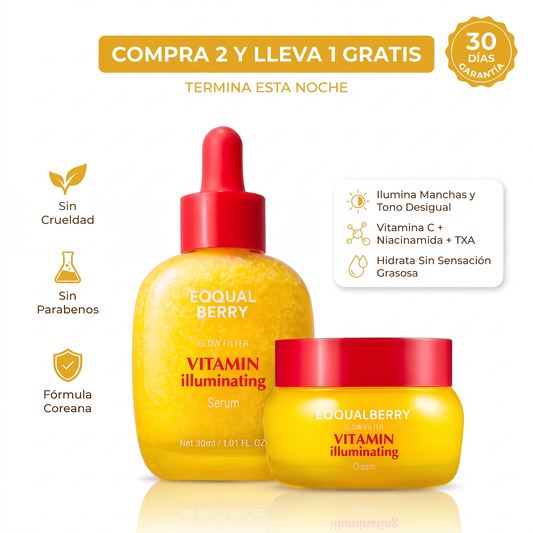 Dúo Iluminador Antimanchas Soralise™