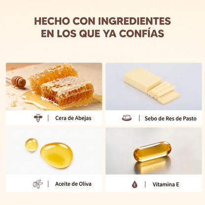 Soralise™ Bálsamo de Sebo de Res con Miel