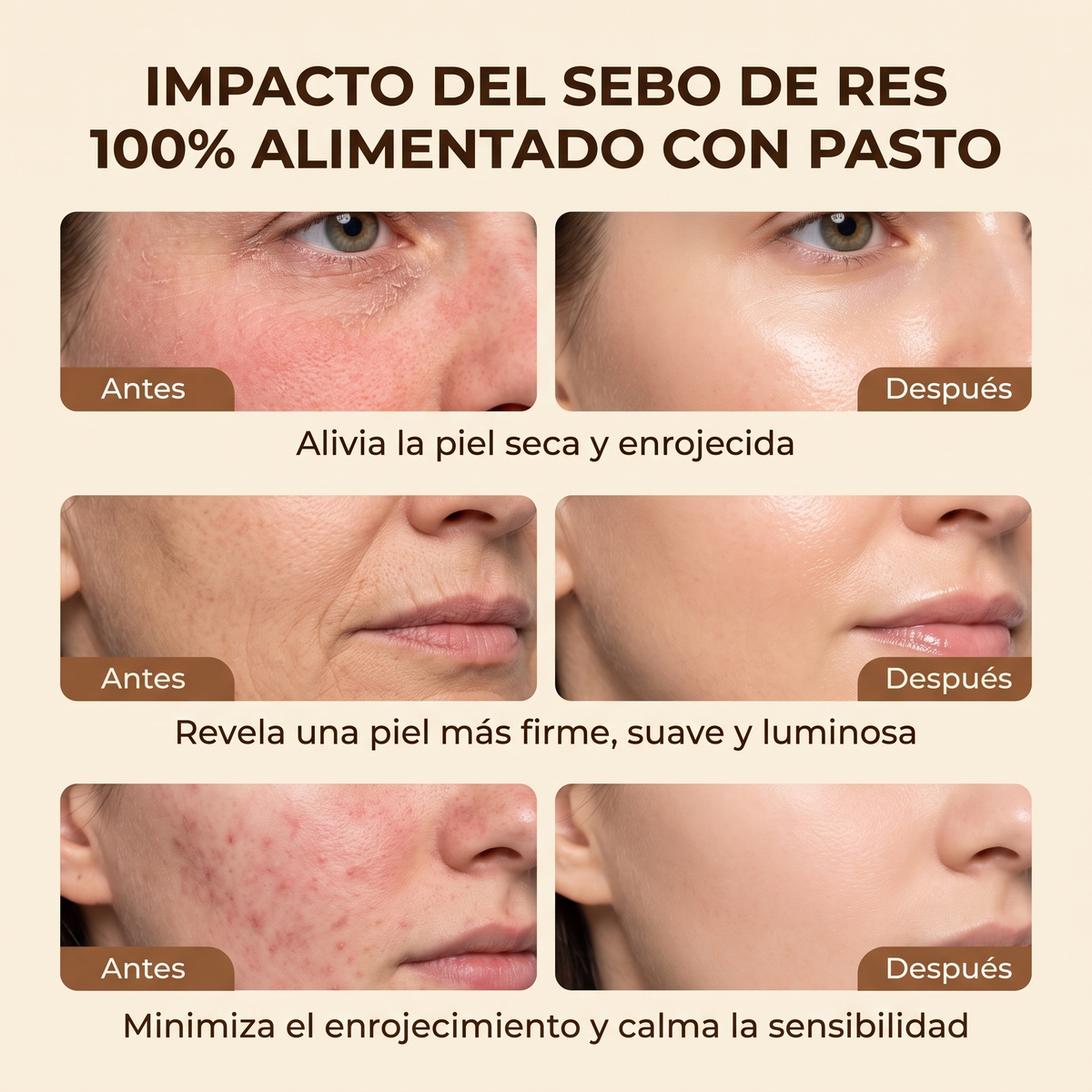 Soralise™ Bálsamo de Sebo de Res con Miel